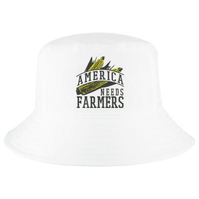 Farmer Corn America Needs Farmers Shirts Gift Cool Comfort Performance Bucket Hat