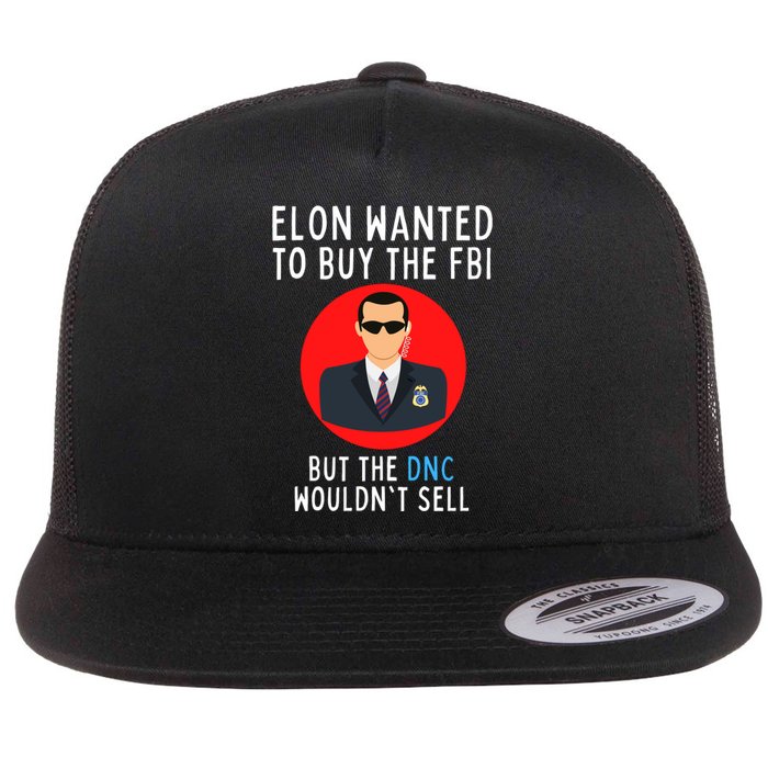 Funny Conservative Anti Biden Defund The FBI Flat Bill Trucker Hat