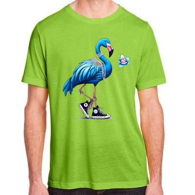 Flamingo Chucks And Pearls Comma La Kamala 2024 Adult ChromaSoft Performance T-Shirt