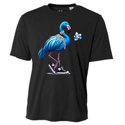 Flamingo Chucks And Pearls Comma La Kamala 2024 Cooling Performance Crew T-Shirt