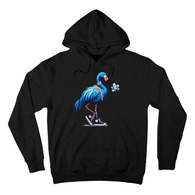 Flamingo Chucks And Pearls Comma La Kamala 2024 Hoodie