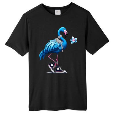 Flamingo Chucks And Pearls Comma La Kamala 2024 Tall Fusion ChromaSoft Performance T-Shirt