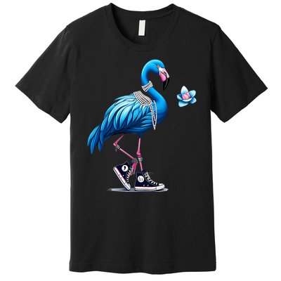 Flamingo Chucks And Pearls Comma La Kamala 2024 Premium T-Shirt