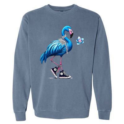 Flamingo Chucks And Pearls Comma La Kamala 2024 Garment-Dyed Sweatshirt