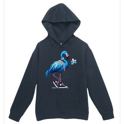 Flamingo Chucks And Pearls Comma La Kamala 2024 Urban Pullover Hoodie