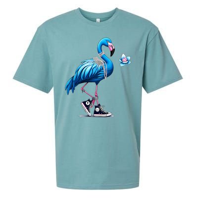 Flamingo Chucks And Pearls Comma La Kamala 2024 Sueded Cloud Jersey T-Shirt