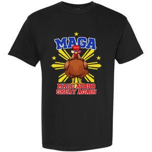 Funny Chicken Adobo Proud Pinoy Filipino Garment-Dyed Heavyweight T-Shirt