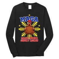 Funny Chicken Adobo Proud Pinoy Filipino Long Sleeve Shirt