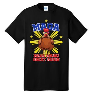 Funny Chicken Adobo Proud Pinoy Filipino Tall T-Shirt