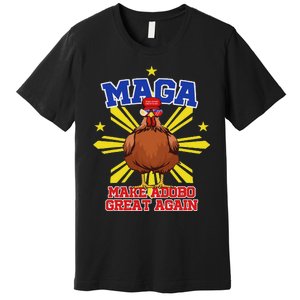 Funny Chicken Adobo Proud Pinoy Filipino Premium T-Shirt