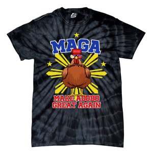 Funny Chicken Adobo Proud Pinoy Filipino Tie-Dye T-Shirt