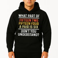 Funny Cribbage Art For Board Game Cribbage Player Hoodie