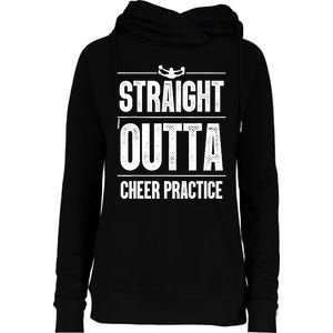 Funny Cheerleader Art Wo Girl Cheer Flyer Cheerleading Womens Funnel Neck Pullover Hood