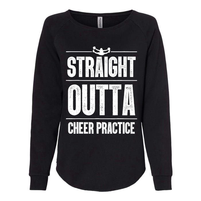 Funny Cheerleader Art Wo Girl Cheer Flyer Cheerleading Womens California Wash Sweatshirt