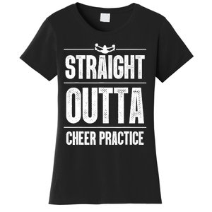 Funny Cheerleader Art Wo Girl Cheer Flyer Cheerleading Women's T-Shirt