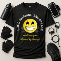 Funny Conservative Anti Cancel Culture Not Woke Cooling Performance Crew T-Shirt