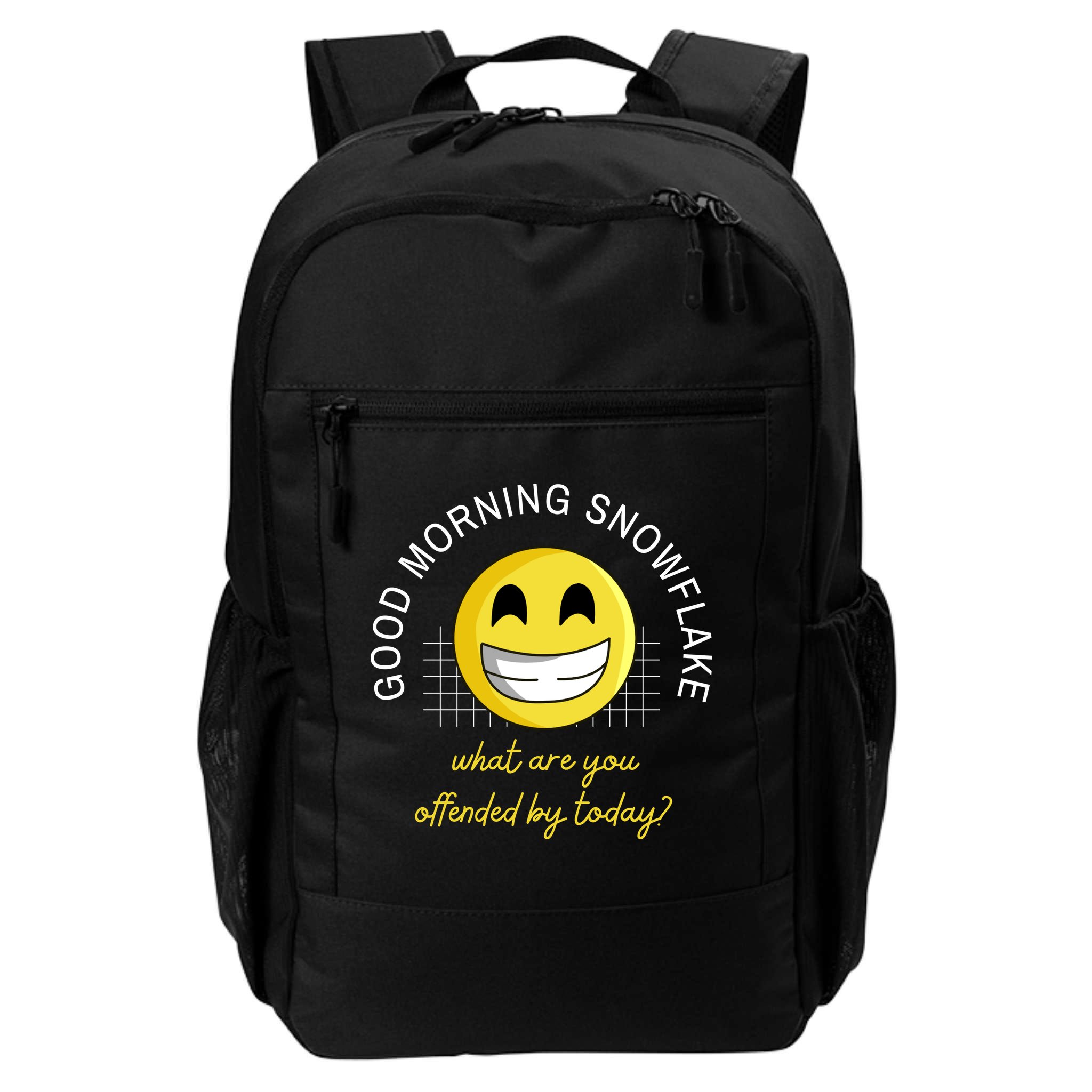 Funny Conservative Anti Cancel Culture Not Woke Backpack