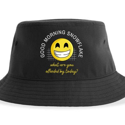 Funny Conservative Anti Cancel Culture Not Woke Sustainable Bucket Hat