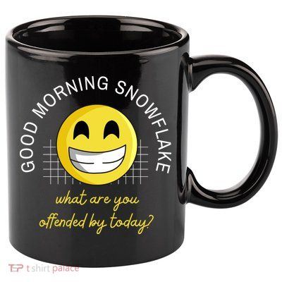 Funny Conservative Anti Cancel Culture Not Woke 11oz C Handle Ceramic Mug
