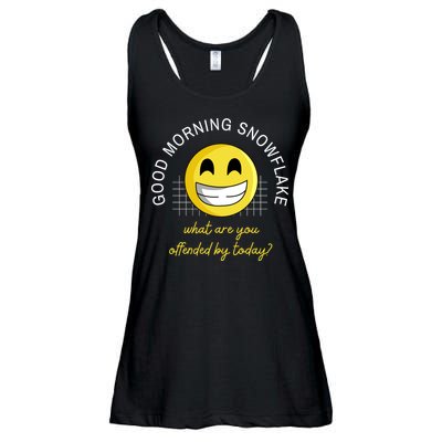 Funny Conservative Anti Cancel Culture Not Woke Ladies Essential Flowy Tank