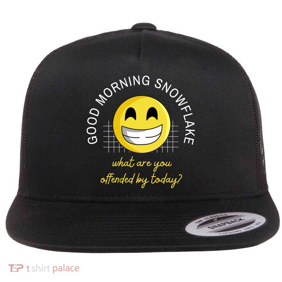 Funny Conservative Anti Cancel Culture Not Woke Flatbill Hat