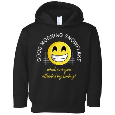 Funny Conservative Anti Cancel Culture Not Woke Toddler Hoodie