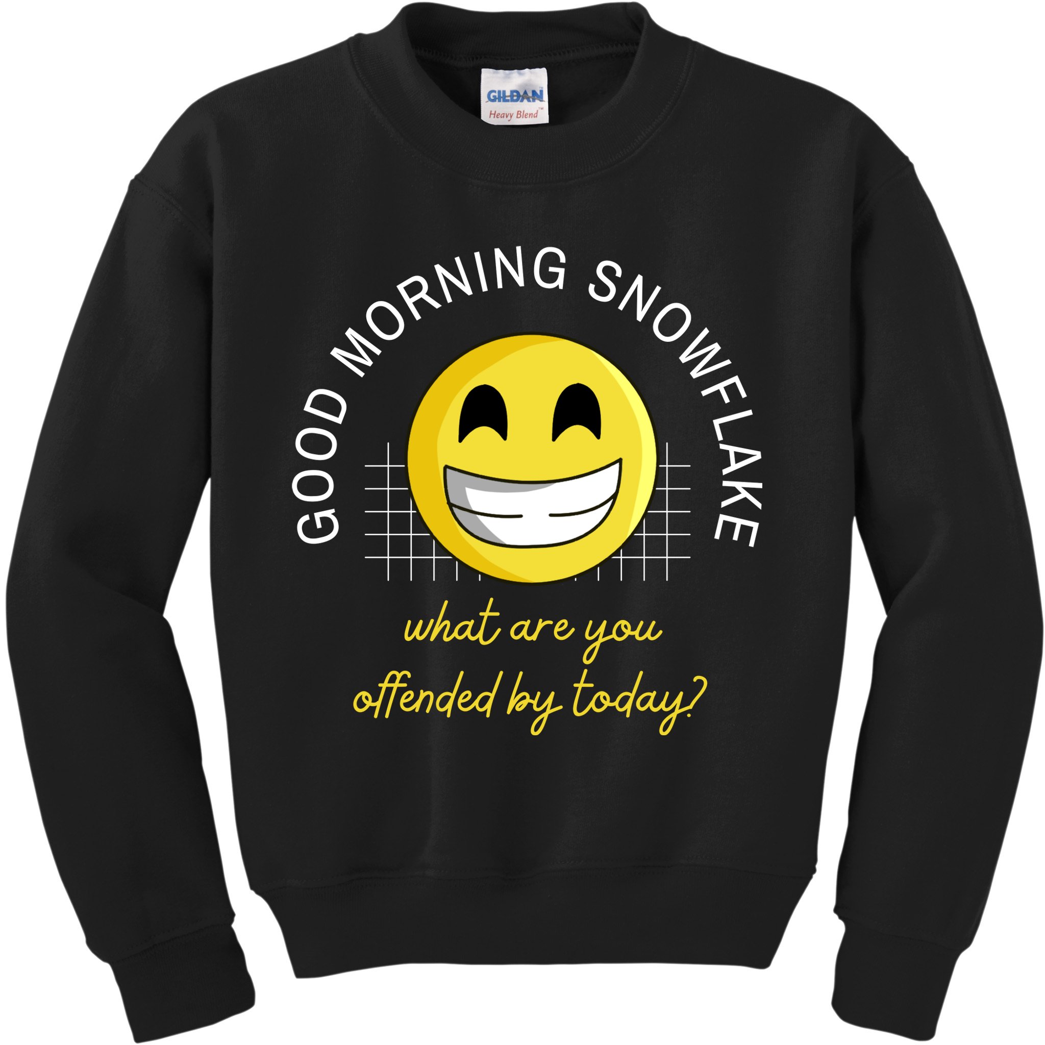 Funny Conservative Anti Cancel Culture Not Woke Kids Sweatshirt