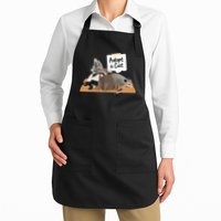 Funny Cute Adopt A Cat Skunk Raccoon Opossum Apron