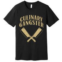 Funny Chef Art For Kitchen Restaurant Cooking Lovers Premium T-Shirt