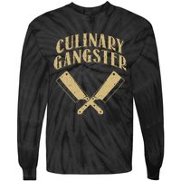 Funny Chef Art For Kitchen Restaurant Cooking Lovers Tie-Dye Long Sleeve Shirt