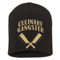 Funny Chef Art For Kitchen Restaurant Cooking Lovers Short Acrylic Beanie