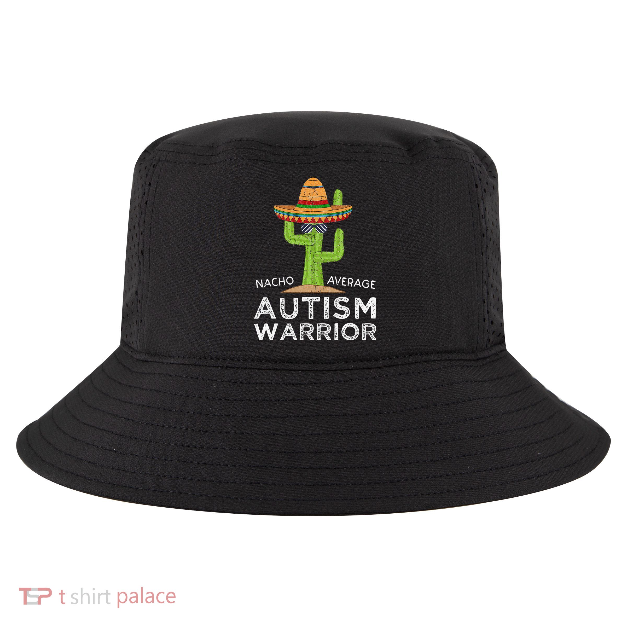 Fun Cute Autistic Support Funny Autism Warrior Awareness Cool Comfort Performance Bucket Hat