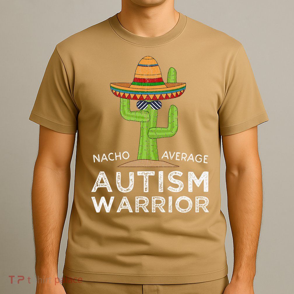 Fun Cute Autistic Support Funny Autism Warrior Awareness T-Shirt
