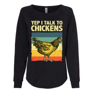 Funny Chicken Art For Wo Poultry Chicken Farmer Womens California Wash Sweatshirt