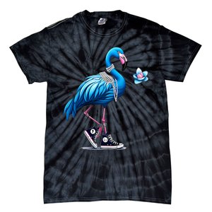 Flamingo Chucks And Pearls Comma La Kamala 2024 Tie-Dye T-Shirt