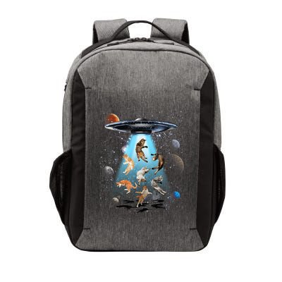 Funny Cat Astronaut Outer Space Watercolor Splash Cat Lover Vector Backpack