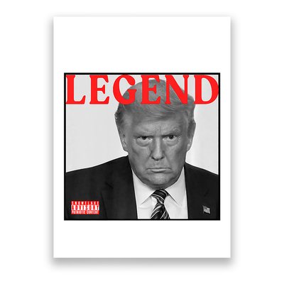 Funny Cd Album Cover Trump Legend Poster