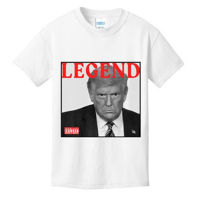 Funny Cd Album Cover Trump Legend Kids T-Shirt