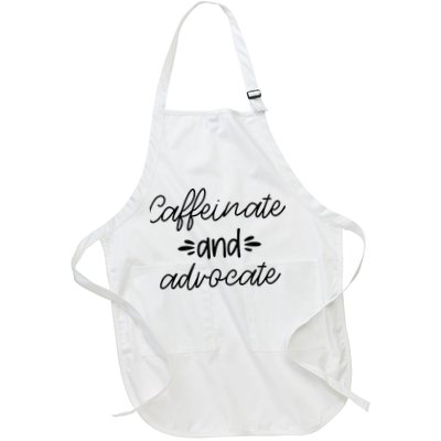 Funny Caffeinate and Advocate - best gifts idea for SPED Apron