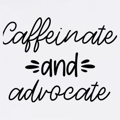 Funny Caffeinate and Advocate - best gifts idea for SPED T-Shirt