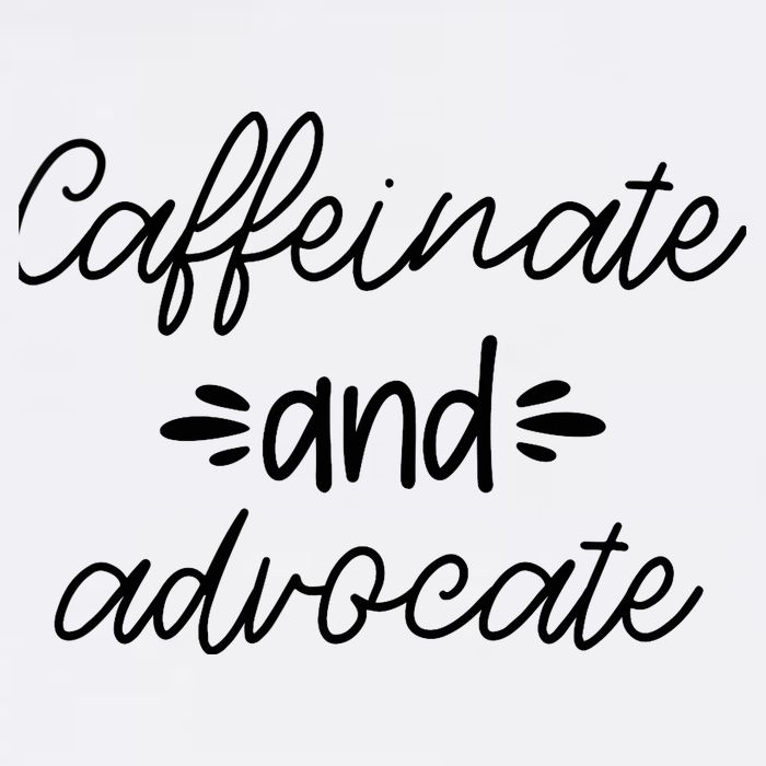 Funny Caffeinate and Advocate - best gifts idea for SPED Button