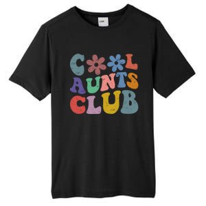 Floral Cool Aunts Club Groovy Aunt Sister Auntie Gift Tall Fusion ChromaSoft Performance T-Shirt