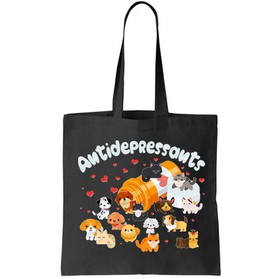 Funny Cute Antidepressants Pets Puppies And Kittens Bag