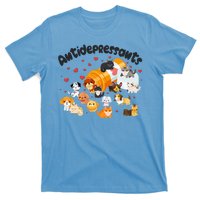 Funny Cute Antidepressants Pets Puppies And Kittens T-Shirt