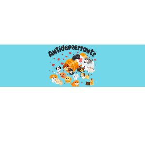 Funny Cute Antidepressants Pets Puppies And Kittens Bumper Sticker