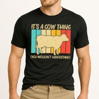 Funny Cow Art For Cow Farmer Dairy Farming Lover Cooling Performance Crew T-Shirt