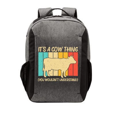 Funny Cow Art For Cow Farmer Dairy Farming Lover Vector Backpack