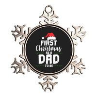 First Christmas As A Daddy To Be Future Father Xmas Gift Metallic Star Ornament