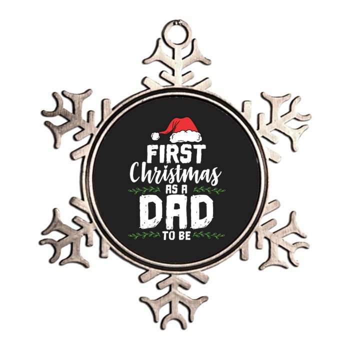 First Christmas As A Daddy To Be Future Father Xmas Gift Metallic Star Ornament