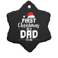 First Christmas As A Daddy To Be Future Father Xmas Gift Ceramic Star Ornament